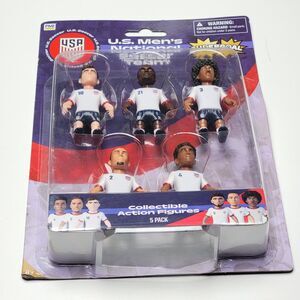 Supergoal U.S. Men's National Soccer Team Action Figures 5-Pack New FIFA